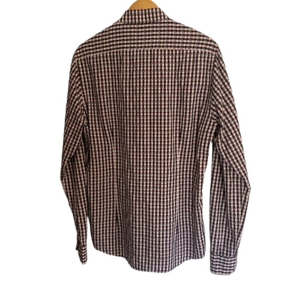 Scotch & Soda Checkered Button Down Shirt XLarge - Picture 3 of 6